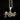 BSAT Stickman Necklace With Pendant Stainless Steel