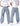 Los Angeles Baggy Jeans Sky Blue by BSAT