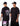 BSAT Hustla Baggy T-Shirt Black Purple Legendary Collection
