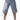 BSAT Baggy Only God Can Judge Denim Shorts Skyblue