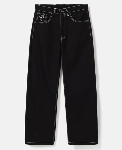 BSAT Stickman Baggy Jeans The Fingers Black Vol.2