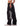 Baggy Only God Can Judge Washed Black Jeans