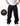 BSAT Stickman Cargo Pants Black Gold The Finger Baggy Fit