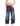 BSAT Baggy Jeans Rap God Medium Blue Spray Washed