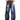 BSAT Baggy Jeans Rap God Medium Blue Spray Washed