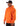 Hoodie All Orange Plain