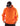 Hoodie All Orange Plain