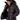 BSAT Puffer Winter Jacket Embroidery Black