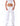 BSAT Baggy Cargo Pants White Contrast Crown