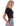 BSAT Stickman Crop Top Black