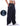 BSAT Stickman The Skater Limited Edition Indigo Blue Baggy Jeans