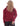 Baggy Hoodie All Burgundy