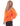 BSAT Orange Hustla Hoodie BluNWhite Legendary Collection
