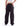 BSAT Contrast Bronx Baggy Sweatpants Ultra Soft Comfy Lounge Black