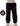 BSAT Contrast Bronx Baggy Sweatpants Ultra Soft Comfy Lounge Black