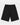 BSAT Bronx Zipped Baggy Sweatshorts Ultra Soft Black