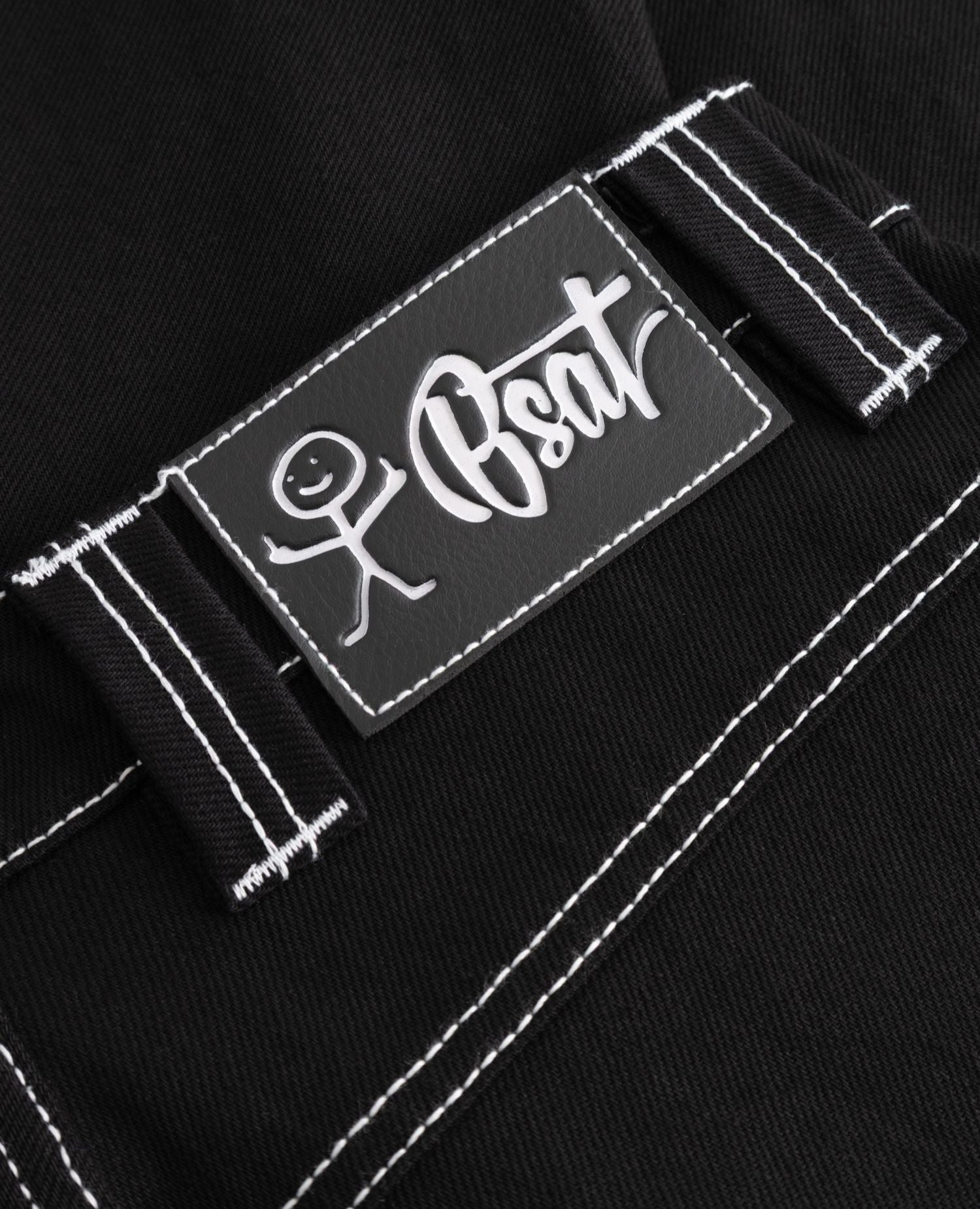 BSAT Stickman Vol.2 Baggy Jeans - The F*ck Black Edition - Streetwear BSAT Stickman Vol.2 Baggy Jeans - The F*ck Black Edition - Streetwear