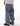 BSAT Super Baggy 90s Pac Wrinkle Marble Jeans Ocean Blue