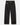 Bronx Deep Black Cotton Twill Baggy Jeans by BSAT