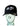 BSAT Alien 4 Peace Flexfit Cap Black