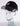 BSAT Bronx Crown Embroidery Cap Athletic Shape Black