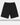 BSAT Bronx Zipped Baggy Sweatshorts Ultra Soft Black